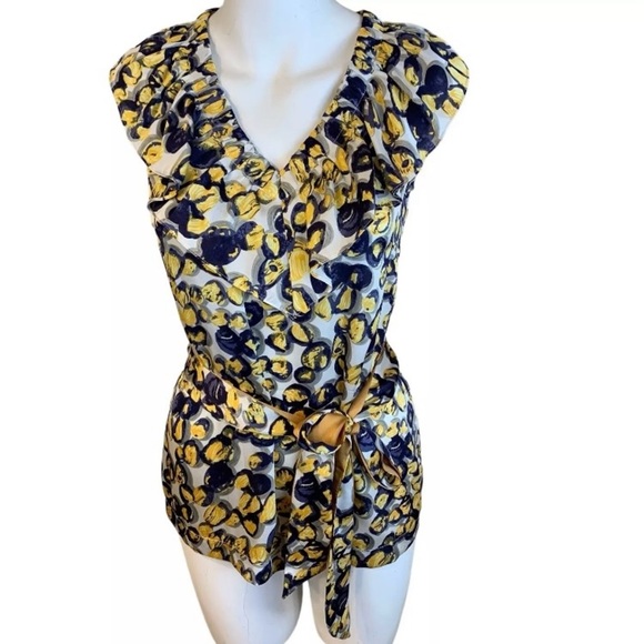 Joy Joy Tops - Women’s JOY 🌸JOY Boutique Print Blouse - XS